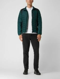 Tom Tailor Steppjacke Mit Stehkragen - Wasserabweisend - Olivgrün