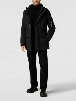 Daniel Hechter Parka Mit Abnehmbarer Kapuze - Schwarz