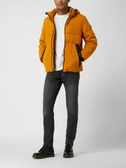 Tom Tailor Steppjacke Mit Abnehmbarer Kapuze - Gelb