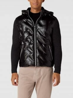 Baldessarini Jacke Mit Strickbesatz Modell 'Santos' - Schwarz -Kleidung Geschäft 694k8iic91b5cjik757j8ipn8t6l8da89h74kdpn68o3ijqg75ajei1o8l34aga9752kgipnaks4cja890o34pj36oq36p35c4q3edhk74smae9k60o6cp9icco3cdj575h6acg