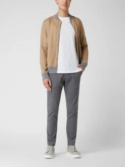 Windsor Relaxed Fit Blouson Aus Wollmischung Modell 'Choro' - Beige