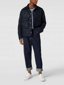 Marc O'Polo Steppjacke Mit Eingrifftaschen - Dunkelblau