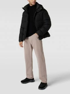 BOSS Casualwear Steppjacke Mit Kapuze Modell 'Omaris' - Schwarz