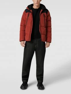 CARS JEANS Steppjacke Mit Label-Detail Modell 'Brentham' - Rot