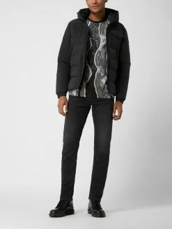 Replay Steppjacke Mit Kapuze - Schwarz