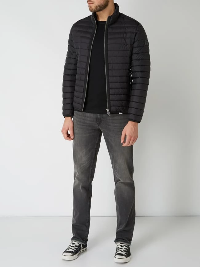 Marc O'Polo Steppjacke Mit Stehkragen - Wattiert - Schwarz 1 Marc O'Polo Steppjacke Mit Stehkragen - Wattiert - Schwarz