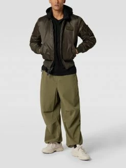 Alpha Industries Jacke Mit Label-Details - Dunkelgrün