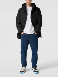 Tommy Jeans Jacke Mit Label-Details - Schwarz