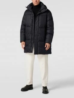 JOOP! Jeans Steppjacke Mit Label-Patch Modell 'Fabrius' - Marineblau