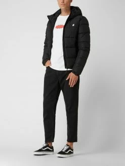 Superdry Steppjacke Mit Label-Details - Schwarz