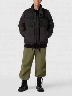 G-Star Raw Jacke Mit Label-Print Modell 'Attac' - Schwarz