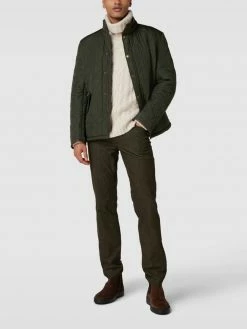 Barbour Steppjacke Mit Stehkragen Modell 'BARBOUR POWELL' - Schlamm