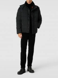 MCNEAL Steppjacke Mit Abnehmbarer Kapuze - Schwarz