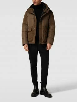 S.Oliver RED LABEL Steppjacke Mit Kapuze - Hellbraun