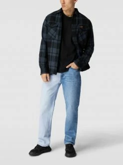 Superdry Hemdjacke Mit Tartan-Karo - Dunkelblau