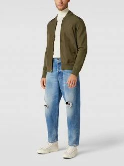 Polo Ralph Lauren Bomberjacke Mit Logo-Stitching - Olivgrün