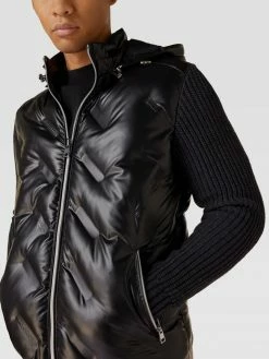 Baldessarini Jacke Mit Strickbesatz Modell 'Santos' - Schwarz -Kleidung Geschäft 90q36eam9ss4shql659j6jaj6p35akpp65ak4e9oa0p54hhgapa52j2764q4cc1l6da4glia6col0l22al3j8d3164qjid9p64rmcc1kckoj4oj6chij6cj66hi3gcpi6thj4d0