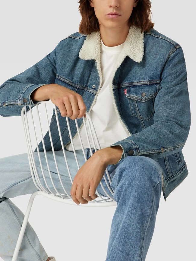 Levi's® Sherpa-Jacket Mit Label-Details - Jeans 3 Levi's® Sherpa-Jacket Mit Label-Details - Jeans – Bild 3