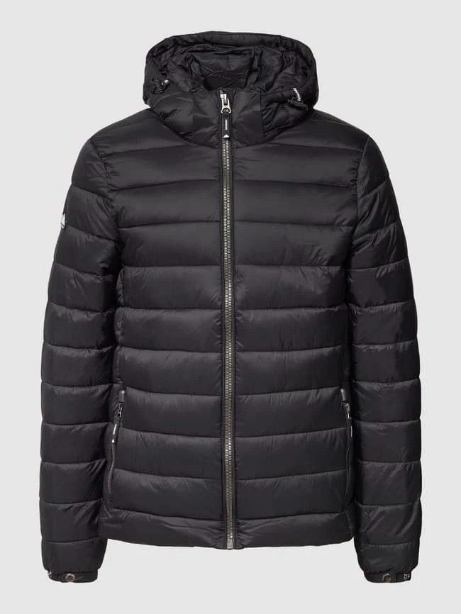 Superdry Steppjacke Mit Abnehmbarer Kapuze - Schwarz 2 Superdry Steppjacke Mit Abnehmbarer Kapuze - Schwarz – Bild 2