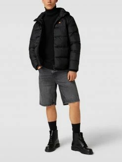 Ellesse Steppjacke Mit Label-Patch - Schwarz
