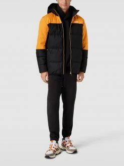 BOSS Athleisurewear Daunenjacke In Stepp-Optik Modell 'HAMAR' - Schwarz