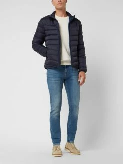 Napapijri Regular Fit Steppjacke Mit Stehkragen Modell 'Aerons' - Marineblau