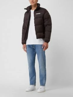 Napapijri Regular Fit Steppjacke Mit Stehkragen Modell 'Suomi' - Dunkelbraun