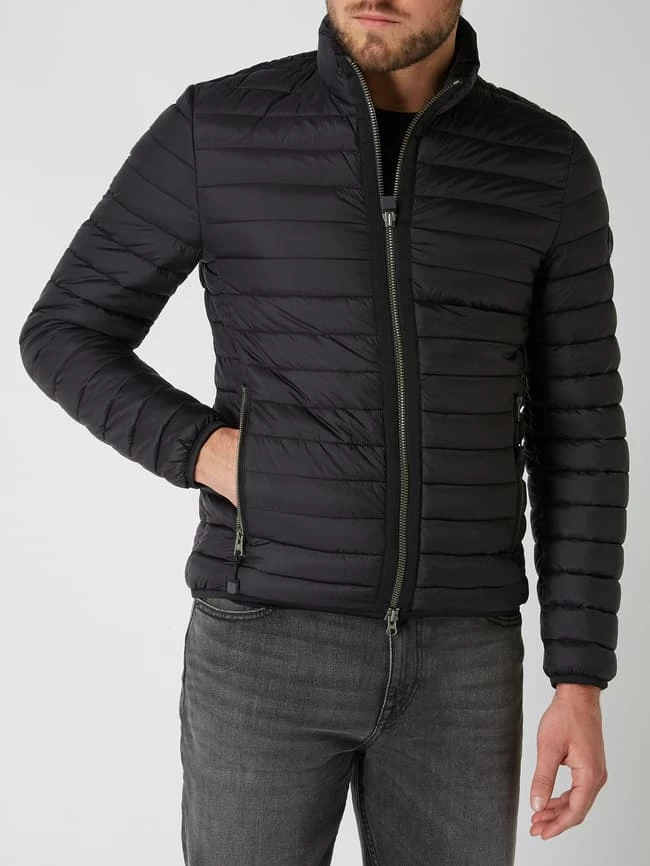 Marc O'Polo Steppjacke Mit Stehkragen - Wattiert - Schwarz 4 Marc O'Polo Steppjacke Mit Stehkragen - Wattiert - Schwarz – Bild 4