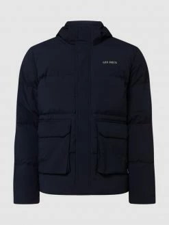 Les Deux Daunenjacke Mit Kapuze Modell 'Maddox' - Blau