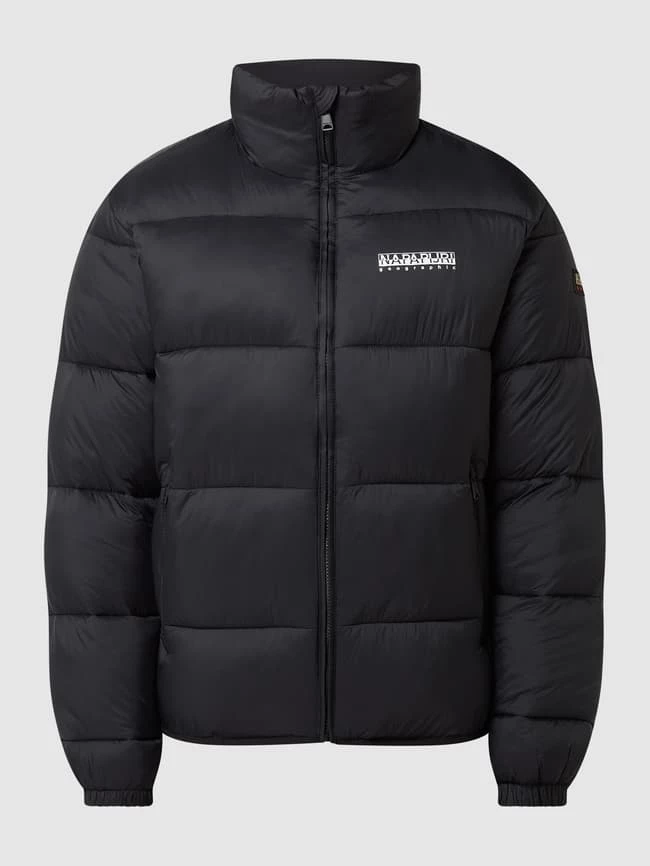 Napapijri Regular Fit Steppjacke Mit Stehkragen Modell 'Suomi' - Schwarz 2 Napapijri Regular Fit Steppjacke Mit Stehkragen Modell 'Suomi' - Schwarz – Bild 2