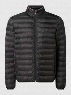 Tommy Hilfiger Steppjacke Mit Stehkragen - Wasserabweisend - Schwarz