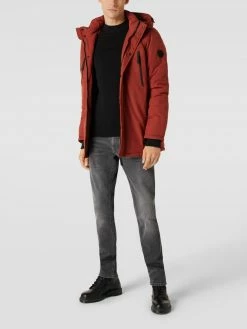 CARS JEANS Jacke Mit Logo-Detail Modell 'Thamer' - Rot