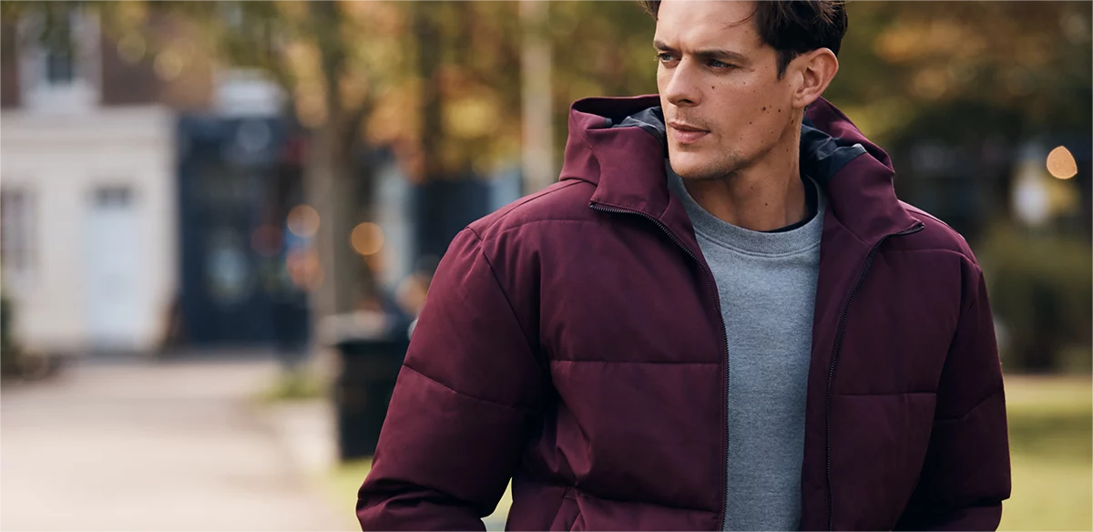 Kleidung Geschäft -Kleidung Geschäft mens padded jacket